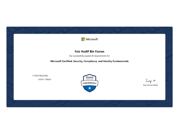 Microsoft Certified: Security, Compliance, and Identity Fundamentals